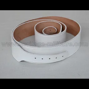 Bandoulière en cuir pour giberne d'infanterie 1er Empire