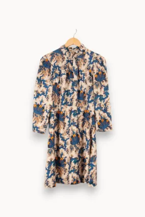 Robe multicolore à motifs - Taille M/38