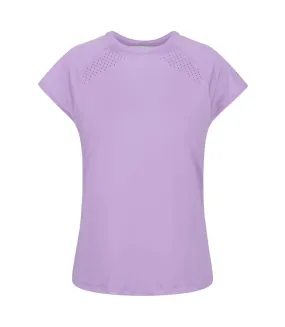 T-shirt luaza femme lilas pastel Regatta